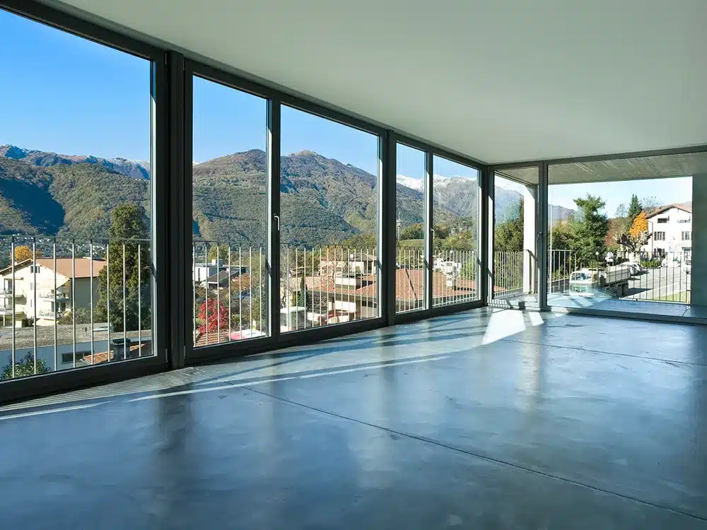 Vetrata panoramica a brescia